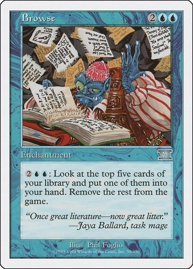 Image for Browse (59) [Classic Sixth Edition] - Magic: The Gathering