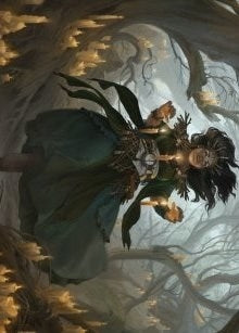 Image for Candlegrove Witch Art Card (15/81) (15) [Innistrad: Midnight Hunt] - Magic: The Gathering