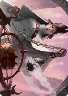 Image for Celestus Sanctifier Art Card (16) [Innistrad: Midnight Hunt] - Magic: The Gathering