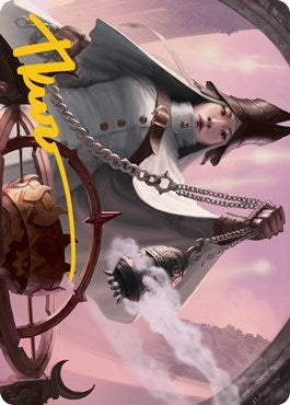 Image for Celestus Sanctifier Art Card (Gold-Stamped Signature) (16) [Innistrad: Midnight Hunt] - Magic: The Gathering
