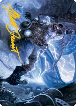 Image for Insectile Aberration Art Card (Gold-Stamped Signature) (22) [Innistrad: Midnight Hunt] - Magic: The Gathering