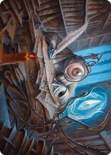Image for Unblinking Observer Art Card (31) [Innistrad: Midnight Hunt] - Magic: The Gathering