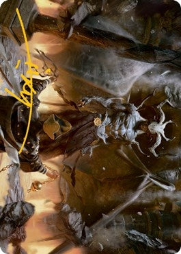 Image for Ormendahl, the Corrupter Art Card (Gold-Stamped Signature) (38) [Innistrad: Midnight Hunt] - Magic: The Gathering