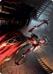 Image for Bloodthirsty Adversary Art Card (41) [Innistrad: Midnight Hunt] - Magic: The Gathering