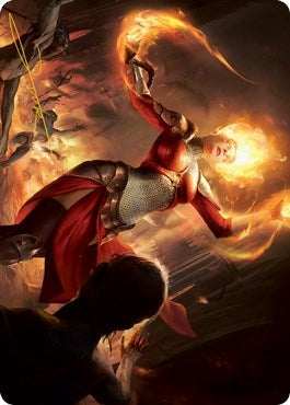 Image for Light Up the Night Art Card (Gold-Stamped Signature) (43) [Innistrad: Midnight Hunt] - Magic: The Gathering