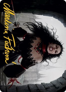 Image for Voldaren Stinger Art Card (Gold-Stamped Signature) (46) [Innistrad: Midnight Hunt] - Magic: The Gathering