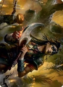 Image for Harvesttide Sentry Art Card (47) [Innistrad: Midnight Hunt] - Magic: The Gathering