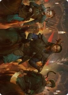 Image for Candlelit Cavalry Art Card (48) [Innistrad: Midnight Hunt] - Magic: The Gathering