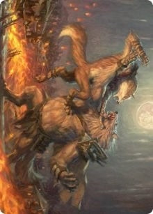Image for Duel for Dominance Art Card (51) [Innistrad: Midnight Hunt] - Magic: The Gathering