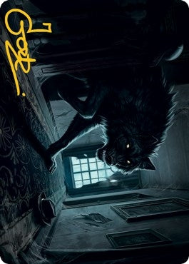 Image for Primal Adversary Art Card (Gold-Stamped Signature) (52) [Innistrad: Midnight Hunt] - Magic: The Gathering
