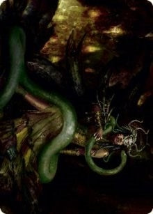 Image for Saryth, the Viper's Fang Art Card (53) [Innistrad: Midnight Hunt] - Magic: The Gathering