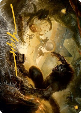 Image for Storm the Festival Art Card (Gold-Stamped Signature) (54) [Innistrad: Midnight Hunt] - Magic: The Gathering