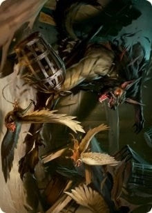 Image for Wing Shredder Art Card (55) [Innistrad: Midnight Hunt] - Magic: The Gathering