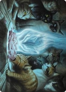 Image for Can't Stay Away Art Card (56) [Innistrad: Midnight Hunt] - Magic: The Gathering