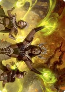 Dawnhart Wardens Art Card (57) [Art Series: Innistrad: Midnight Hunt]
