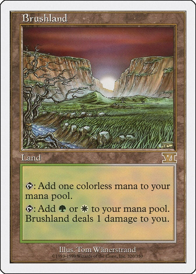 Image for Brushland (320) [Classic Sixth Edition] - Magic: The Gathering