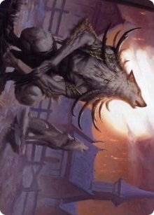 Image for Lord of the Ulvenwald Art Card (64) [Innistrad: Midnight Hunt] - Magic: The Gathering