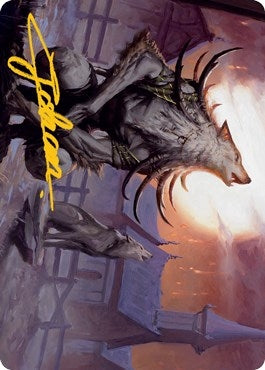 Image for Lord of the Ulvenwald Art Card (Gold-Stamped Signature) (64) [Innistrad: Midnight Hunt] - Magic: The Gathering