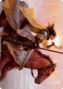 Image for Sunrise Cavalier Art Card (69) [Innistrad: Midnight Hunt] - Magic: The Gathering