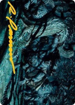 Image for Unnatural Moonrise Art Card (Gold-Stamped Signature) (70) [Innistrad: Midnight Hunt] - Magic: The Gathering