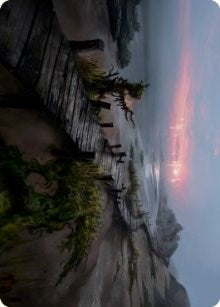 Image for Deserted Beach Art Card (71) [Innistrad: Midnight Hunt] - Magic: The Gathering