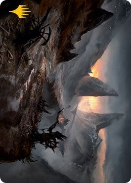Image for Haunted Ridge Art Card (Gold-Stamped Signature) (73) [Innistrad: Midnight Hunt] - Magic: The Gathering