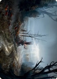 Image for Overgrown Farmland Art Card (74) [Innistrad: Midnight Hunt] - Magic: The Gathering