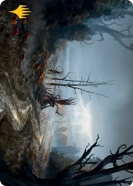 Image for Overgrown Farmland Art Card (Gold-Stamped Signature) (74) [Innistrad: Midnight Hunt] - Magic: The Gathering