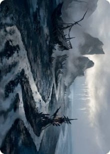 Image for Shipwreck Marsh Art Card (75) [Innistrad: Midnight Hunt] - Magic: The Gathering