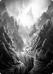 Image for Mountain Art Card (79) [Innistrad: Midnight Hunt] - Magic: The Gathering