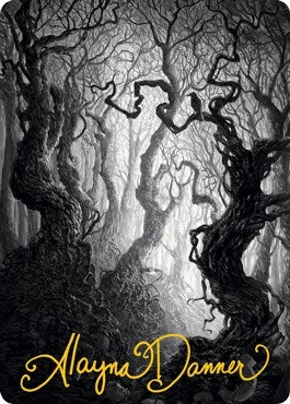 Image for Forest Art Card (80/81) (Gold-Stamped Signature) (80) [Innistrad: Midnight Hunt] - Magic: The Gathering