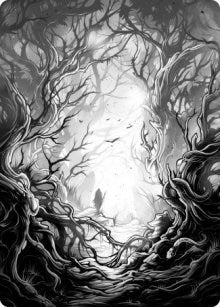 Image for Forest Art Card (81/81) (81) [Innistrad: Midnight Hunt] - Magic: The Gathering