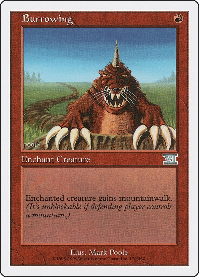 Burrowing (170) [Classic Sixth Edition]
