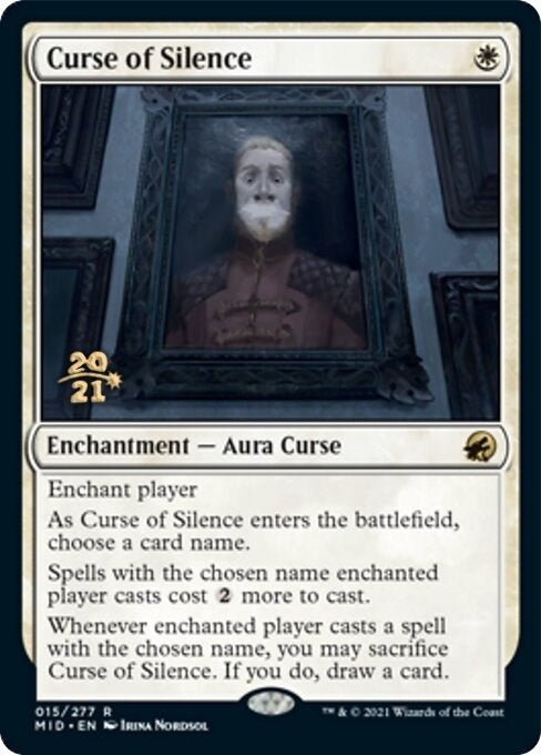 Image for Curse of Silence (15) [Prerelease Cards] - Magic: The Gathering