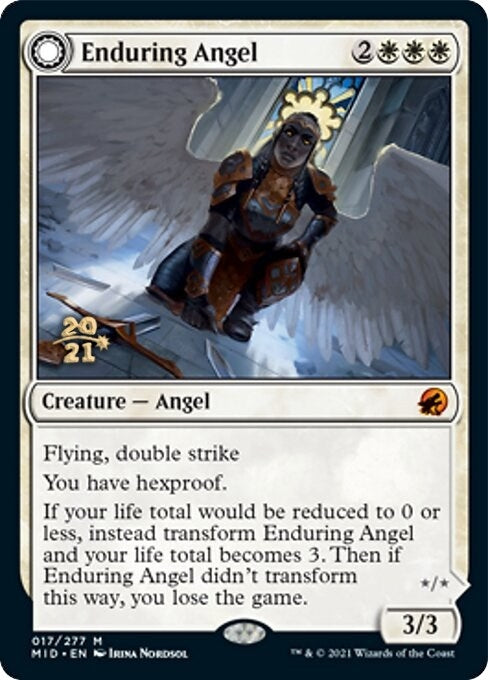 Image for Enduring Angel (17) [Prerelease Cards] - Magic: The Gathering