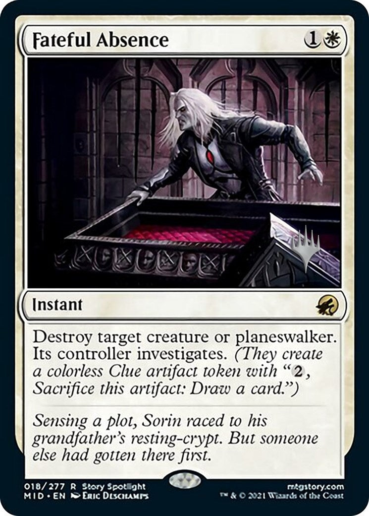 Image for Fateful Absence (18) [Innistrad: Midnight Hunt] - Magic: The Gathering