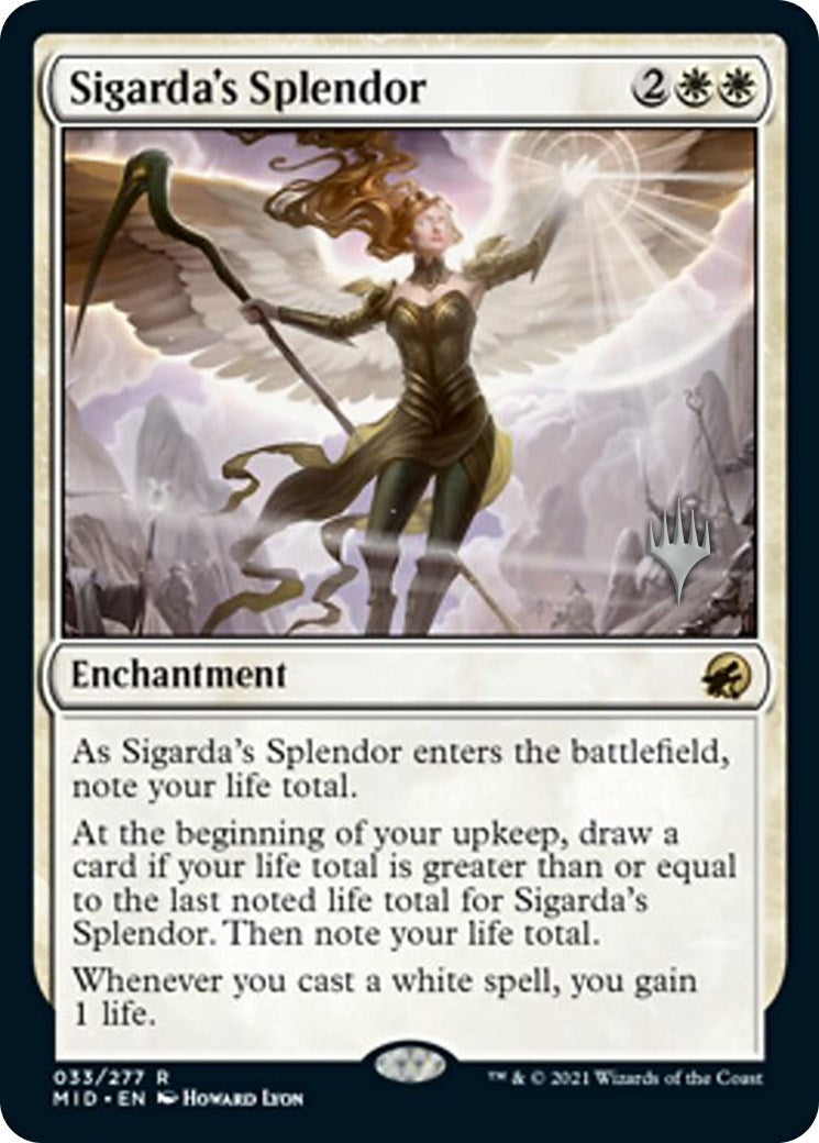 Image for Sigarda's Splendor (33) [Innistrad: Midnight Hunt] - Magic: The Gathering
