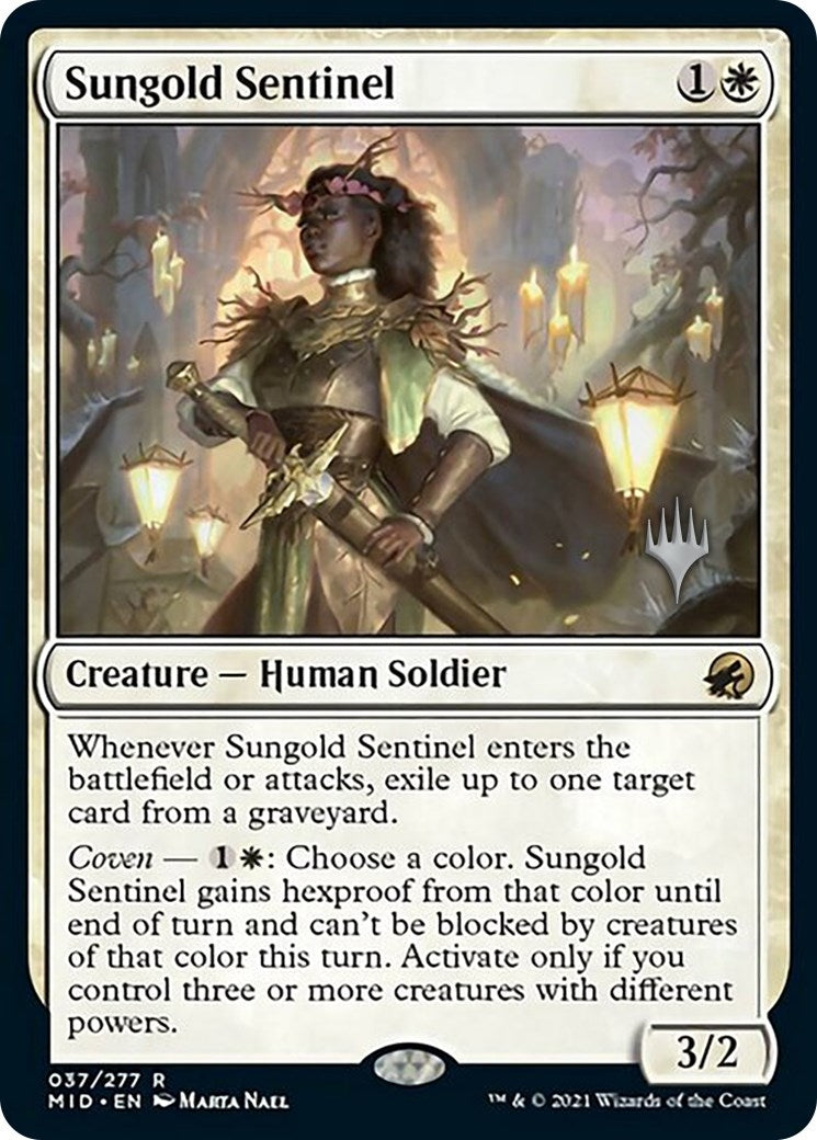 Image for Sungold Sentinel (37) [Innistrad: Midnight Hunt] - Magic: The Gathering