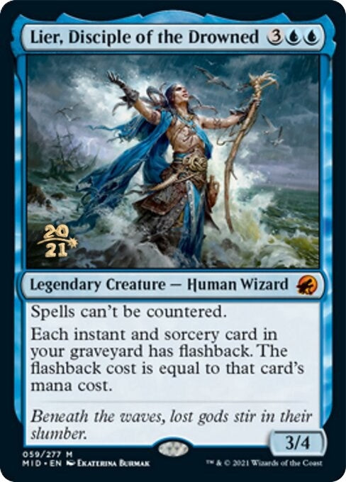 Image for Lier, Disciple of the Drowned (59) [Prerelease Cards] - Magic: The Gathering