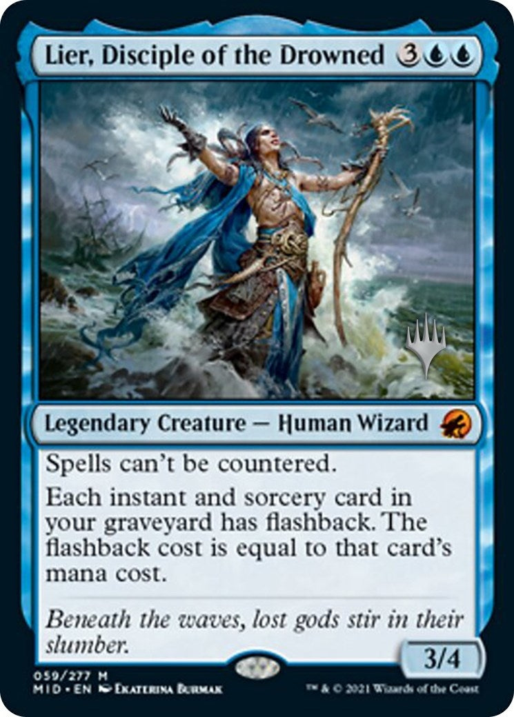 Image for Lier, Disciple of the Drowned (59) [Innistrad: Midnight Hunt] - Magic: The Gathering