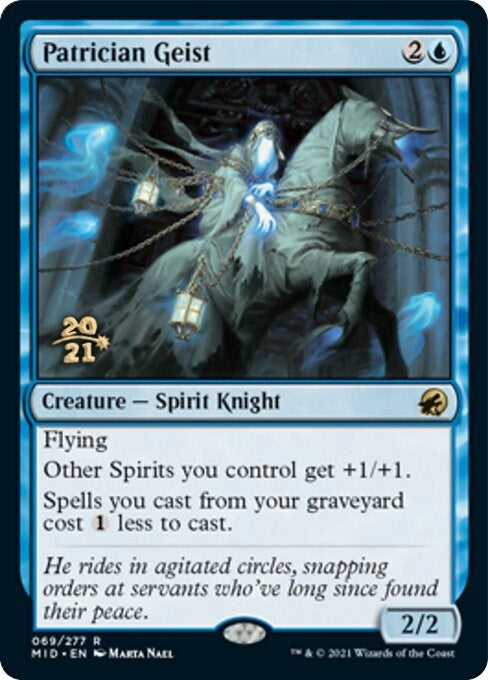 Image for Patrician Geist (69) [Prerelease Cards] - Magic: The Gathering