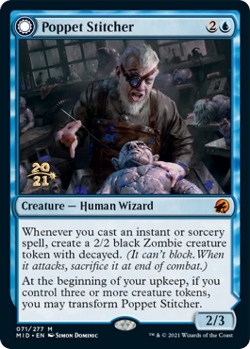 Image for Poppet Stitcher (71) [Prerelease Cards] - Magic: The Gathering
