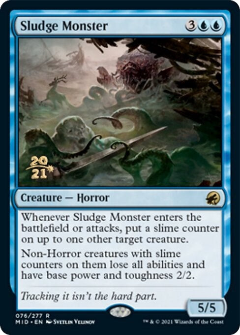 Image for Sludge Monster (76) [Prerelease Cards] - Magic: The Gathering