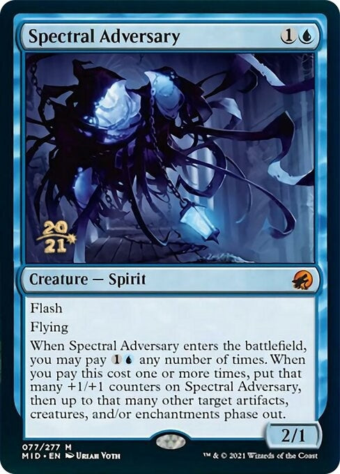 Image for Spectral Adversary (77) [Prerelease Cards] - Magic: The Gathering