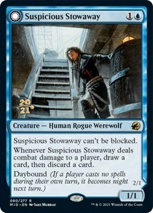 Image for Suspicious Stowaway (80) [Prerelease Cards] - Magic: The Gathering