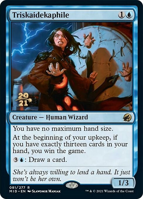 Image for Triskaidekaphile (81) [Prerelease Cards] - Magic: The Gathering