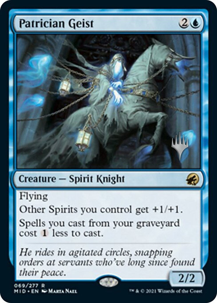 Image for Patrician Geist (69) [Innistrad: Midnight Hunt] - Magic: The Gathering