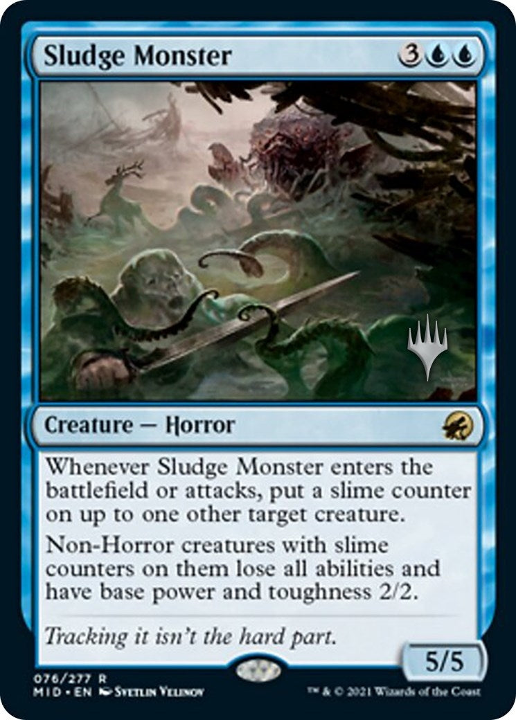 Image for Sludge Monster (76) [Innistrad: Midnight Hunt] - Magic: The Gathering