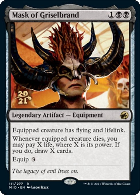 Image for Mask of Griselbrand (111) [Prerelease Cards] - Magic: The Gathering