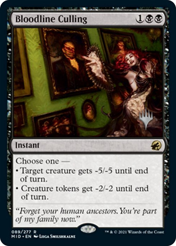 Image for Bloodline Culling (89) [Innistrad: Midnight Hunt] - Magic: The Gathering